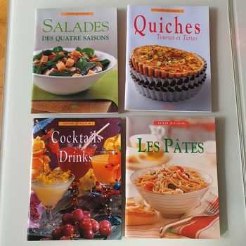 Lot 4 livres Saveur et Plaisir