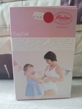 [NEUF] Ceinture de grossesse Anita BabyBelt noire – Taille S
