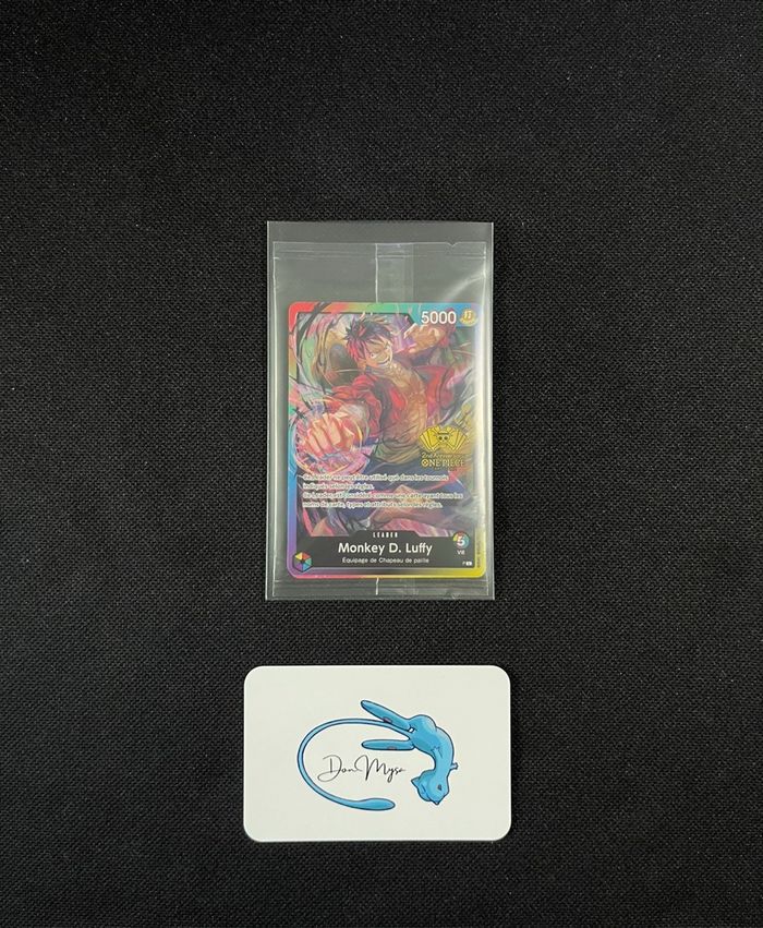 One Piece Card Game Promo Leader Monkey D. Luffy : 15€