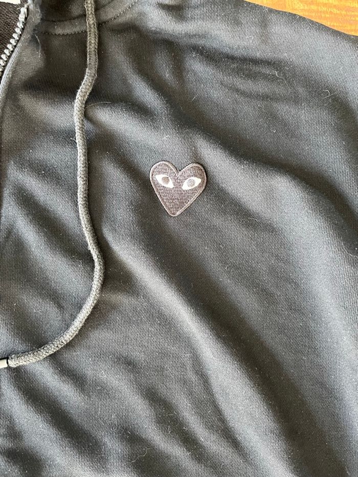 Zip comme des garçons noir - photo numéro 3