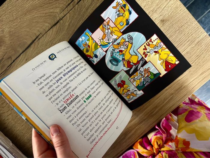 Livre Geronimo Stilton Hors Collection : Énigme aux jeux olympiques / Idéal pour les Enfants - photo numéro 5