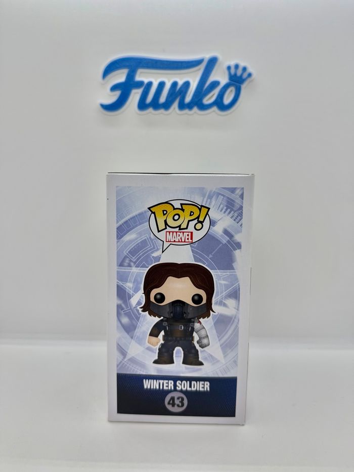 Funko Pop Marvel Captain America Winter Soldier 43 - photo numéro 5