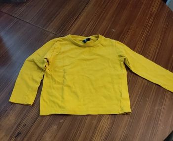 T. Shirt jaune garçon