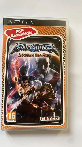 soulcalibur broken destiny psp