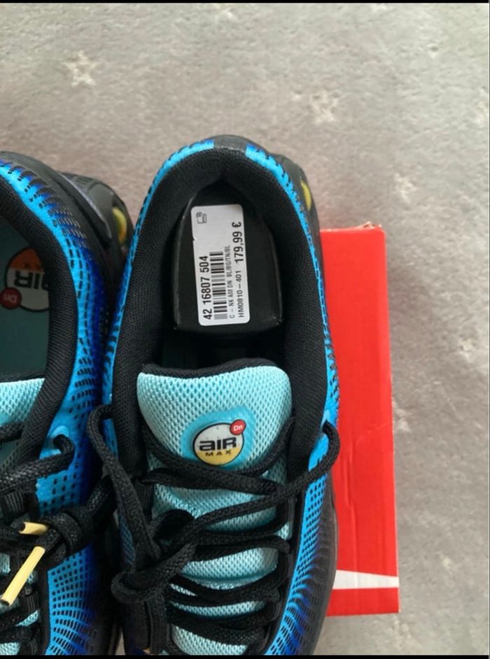 Basket Nike Air Max DN  bleu et noire - taille 41 - photo numéro 8