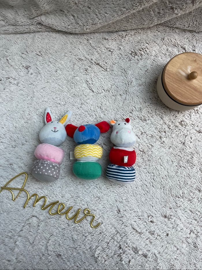 Animaux à assembler en tissu - Oxybul