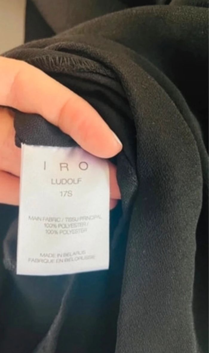 Combinaison short noir IRO - photo numéro 5