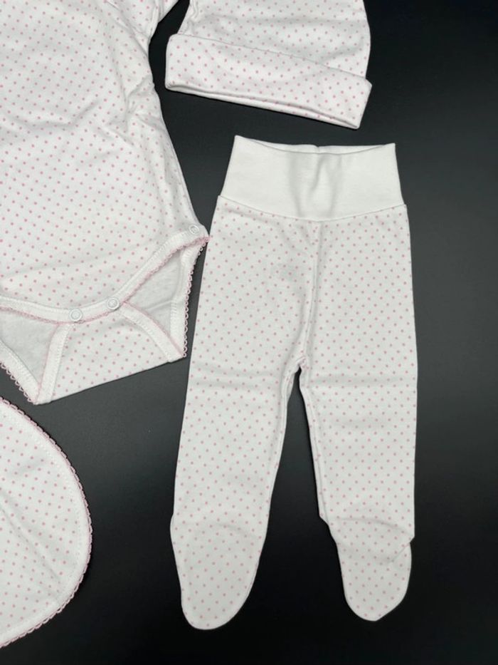 Set de 5 pièces neuves bébé fille minhon - photo numéro 4