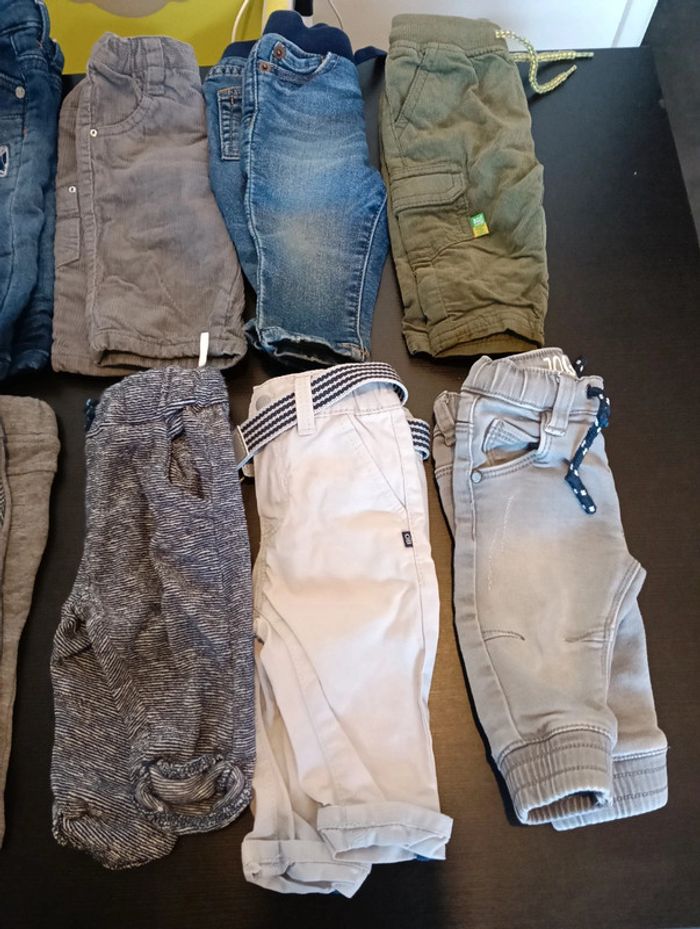 Gros lot jean pantalon 16 pièces 3 mois - photo numéro 4