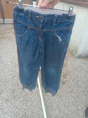 Jean fille taille 5 ans