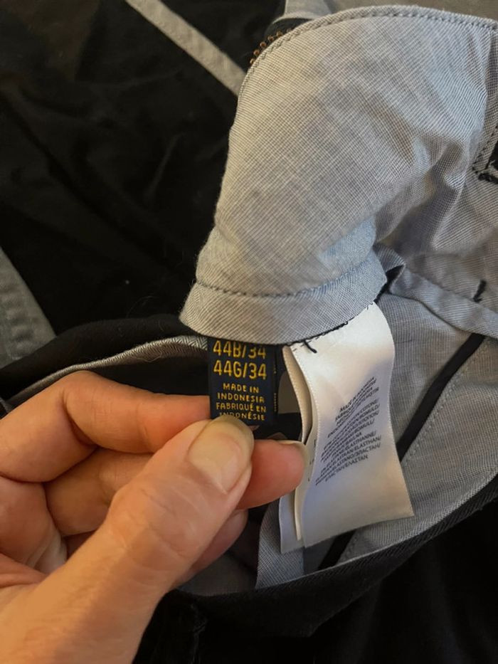 Pantalon bleu grande taille - photo numéro 4