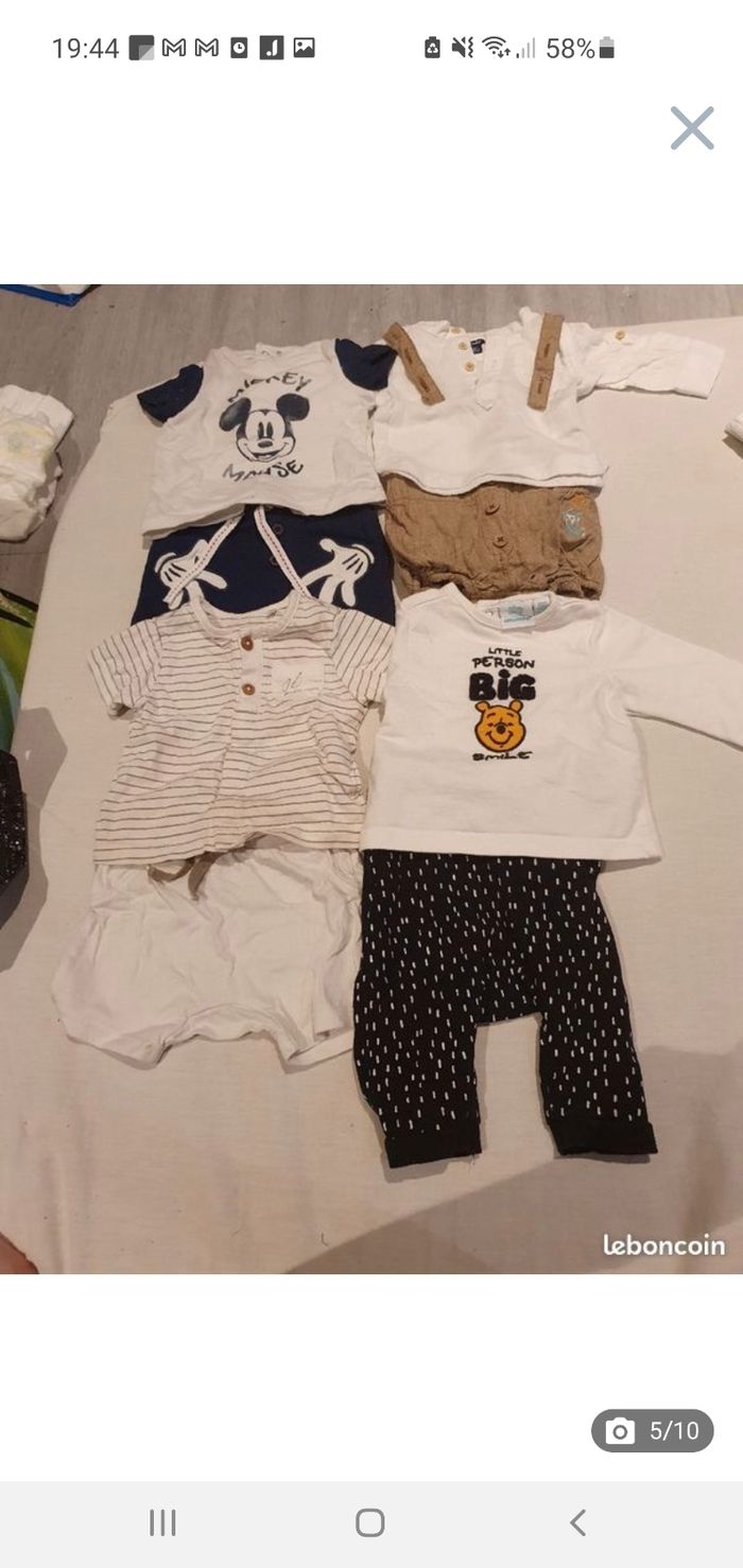 Vetement garçon 1 mois - photo numéro 5