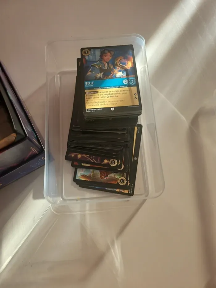 Enorme lot 516 cartes doubles Disney Lorcana - photo numéro 2