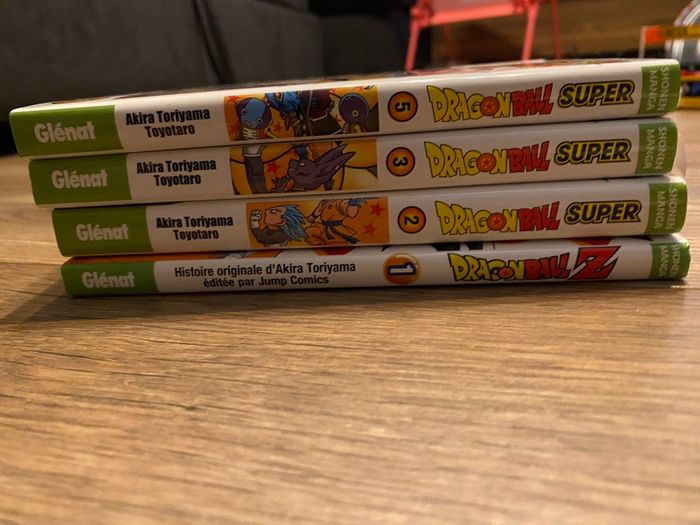 Lot 4 mangas Dragon ball super tomes 1/2/3/5 - photo numéro 3