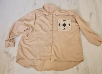 Chemisier léger marron taille L