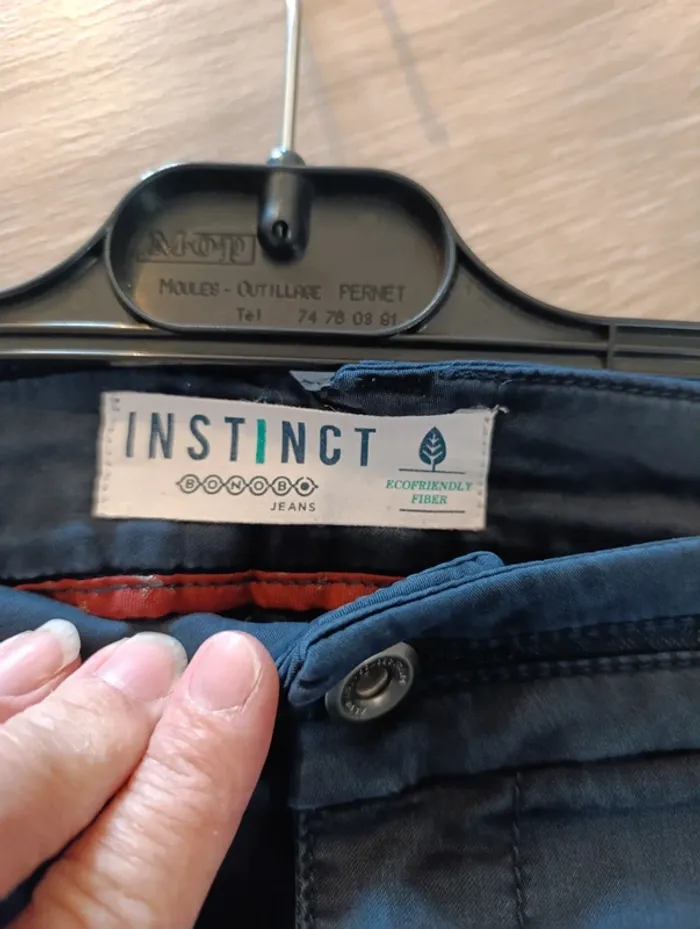 Pantalon Chino marine taille 40 bonobo - photo numéro 6