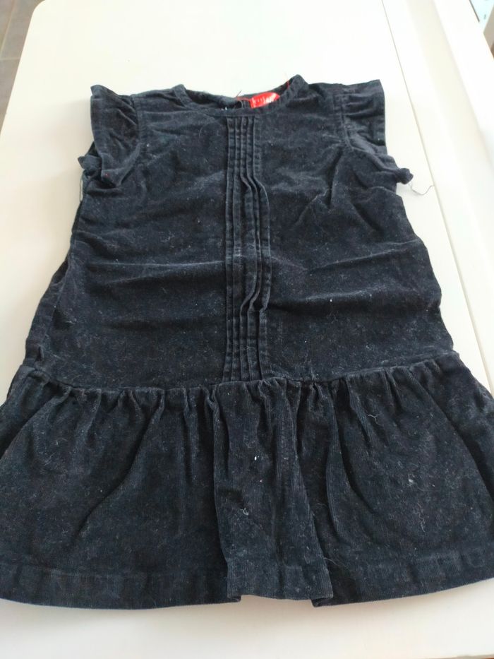 Robe velours 12 mois