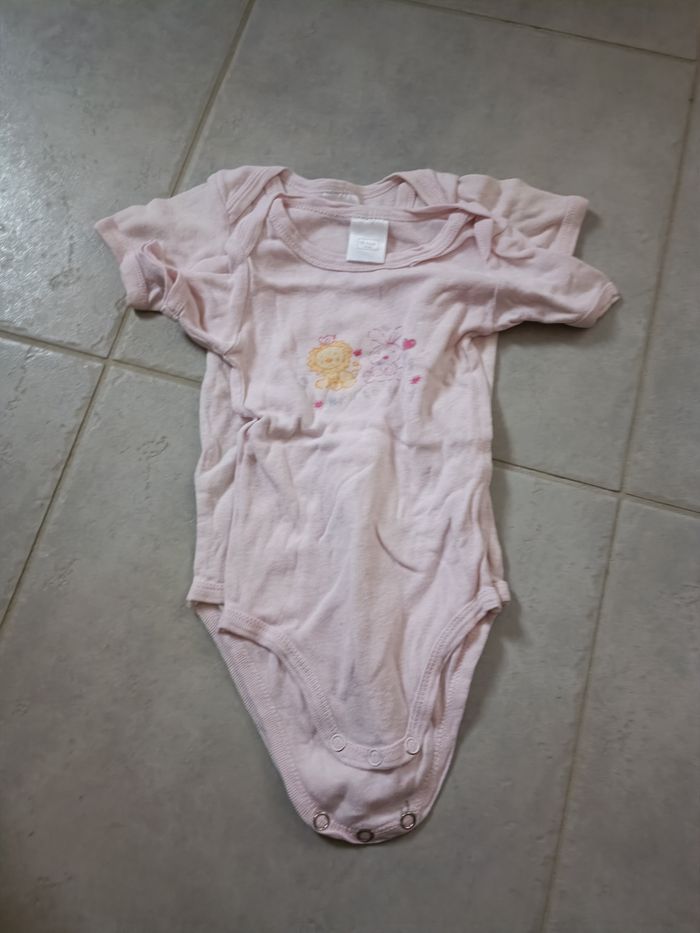 Lot de 6 bodies manches courtes pour fille, taille 18 mois, divers marque - photo numéro 5