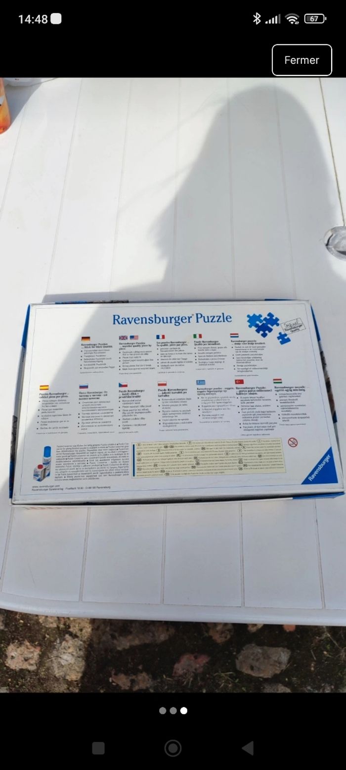 Puzzle chat 500 pièces - photo numéro 3