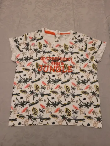 Tee shirt manches courtes 18 mois