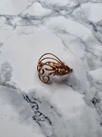 Broche laiton vintage