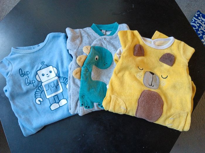 Lot de 3 pyjama en 3 mois