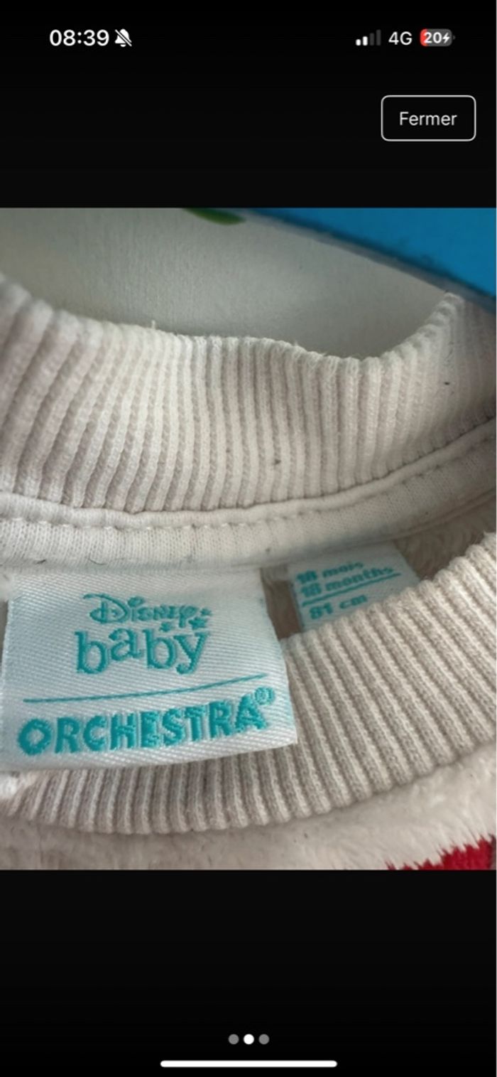 Pull fille Minnie - photo numéro 2