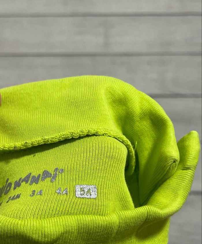 Kiabi - t shirt col roulé - Vert - 5 ans - photo numéro 4