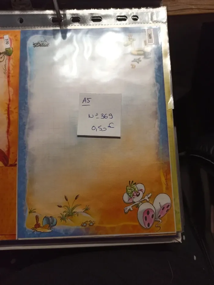 Feuille Diddl A5 369 0,50€