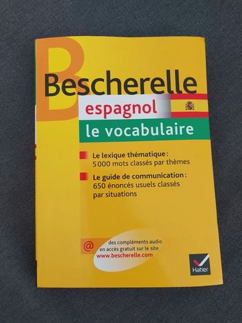 Bescherelle espagnol vocabulaire
