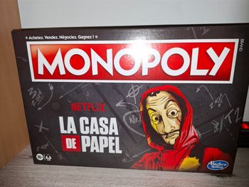 Jeu Monopoly la casa de papel