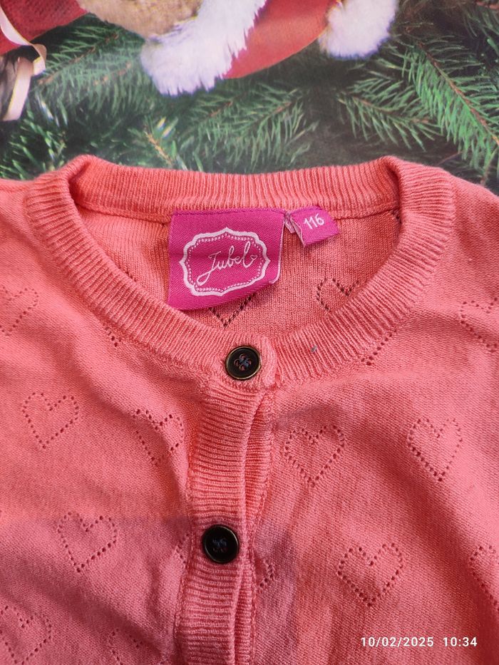 Blouse loupilou et gilets noir orchestra,rose jubel de 7 ans - photo numéro 4