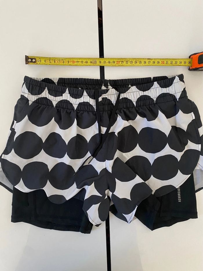 Short adidas marimekko Running 2 en 1 - photo numéro 2