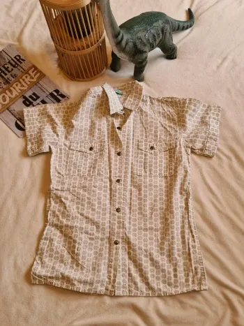 Chemise 10 ans vert baudet