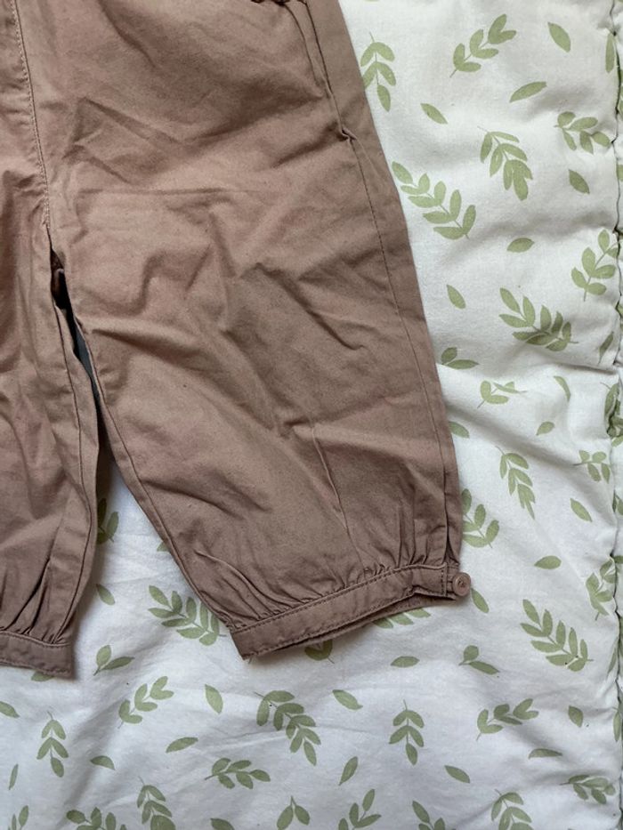 pantalon léger beige 3 mois vertbaudet - photo numéro 4