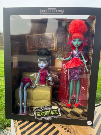 Monster high skullector beetlejuice waiting room 2 pack