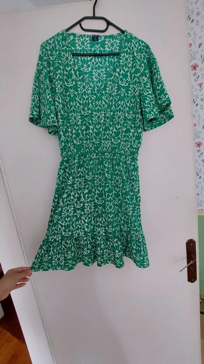 Robe d'été verte