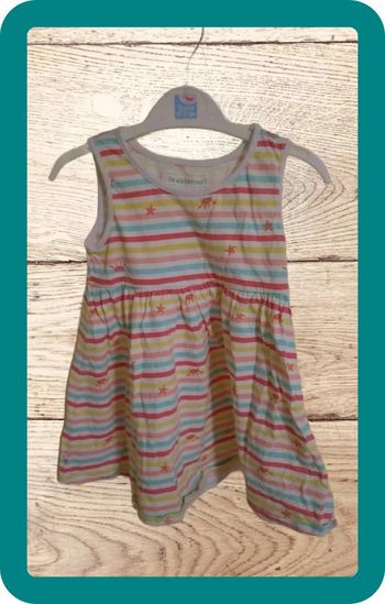 Robe été taille 18 mois (86cm) marque in extenso en très bon état.