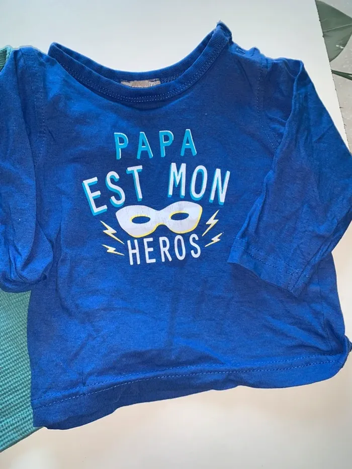 T-shirt manches longues 6 mois - photo numéro 3