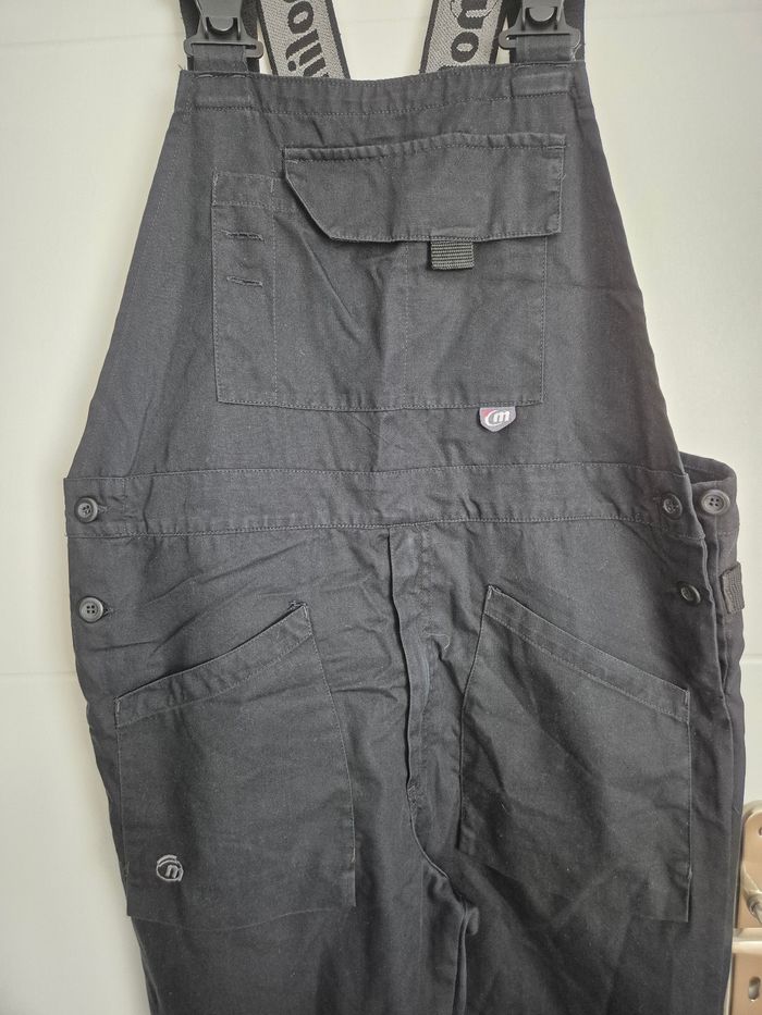 Salopette de travail noire Molinel taille 48 - photo numéro 2