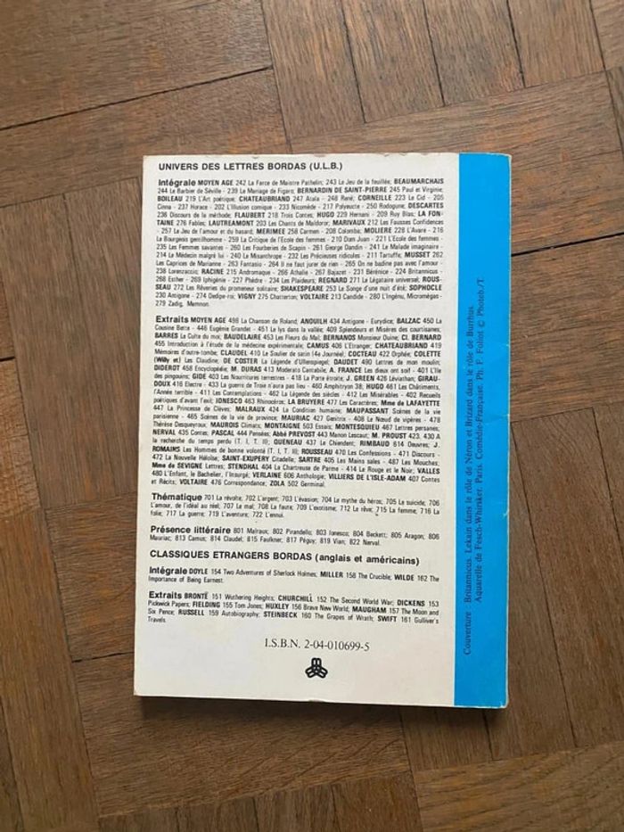 Livre Britannicus de Racine - photo numéro 2
