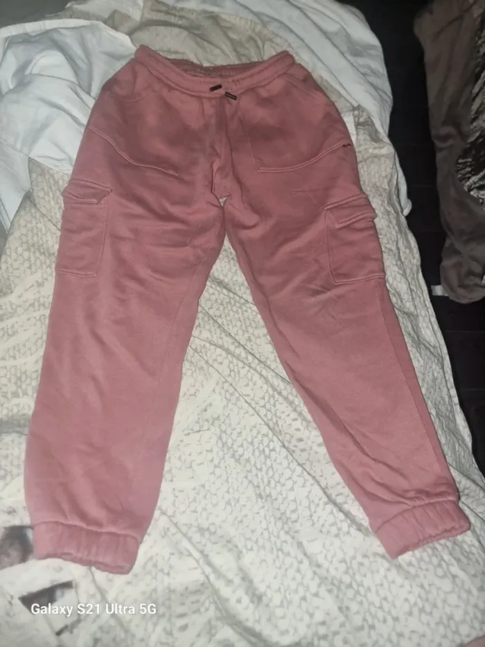 Pantalon survêtement moleton