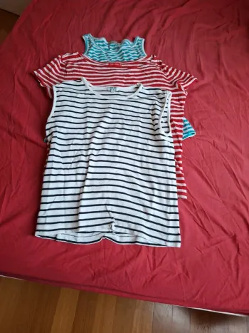 3 marinières taille 42