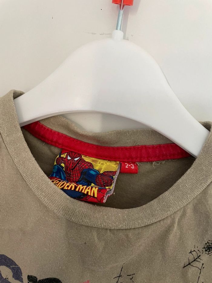 Tee-shirts Spiderman 2-3 ans - photo numéro 3