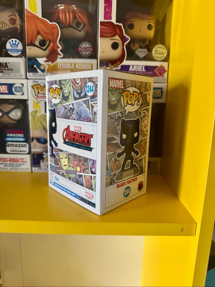 Funko Pop! 1244 - Marvel Avengers Beyond Earth’s Mightiest - Black Panther - Amazon Exclusive - photo numéro 4