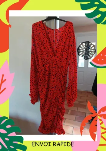 Magnifique robe motif espagnol