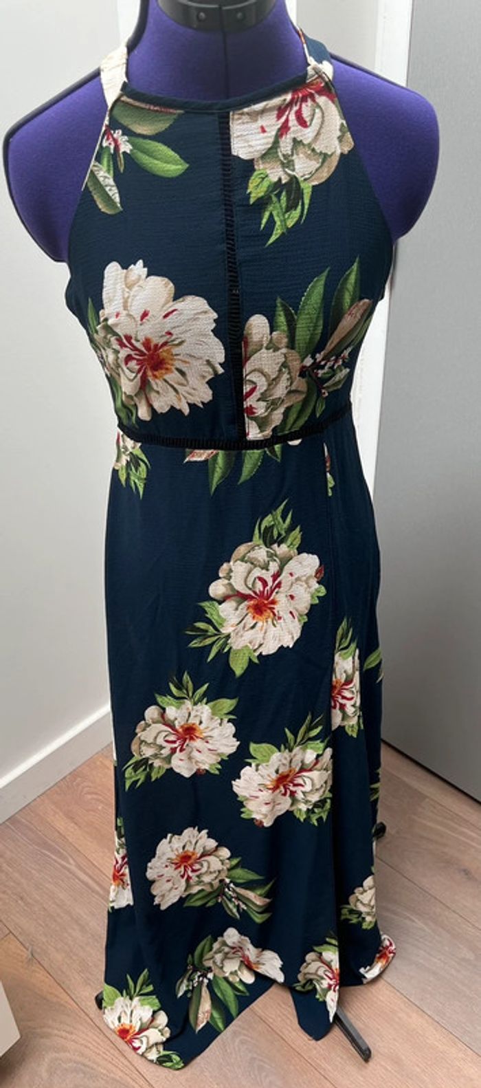 Robe longue dos nu