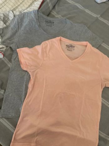2 tee shirt taille s