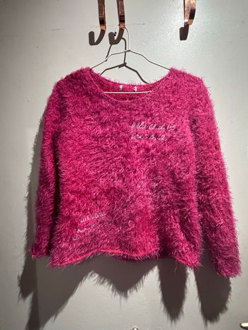Pull moumoute rose xs H&M girly