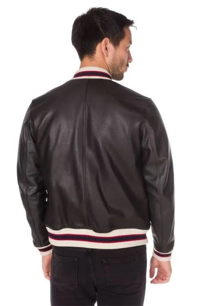 Veste en cuir  Sandro - photo numéro 7